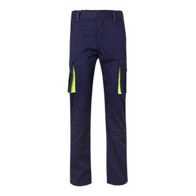 PANTALON STRETCH BICOLOR