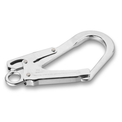 MOSQUETON ACERO GANCHO HALCON