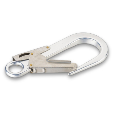 MOSQUETON ALUMINIO GANCHO HALCON ALU