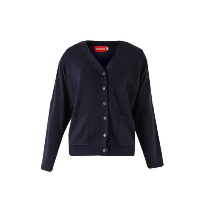 CHAQUETA PUNTO MUJER AZUL MARINO