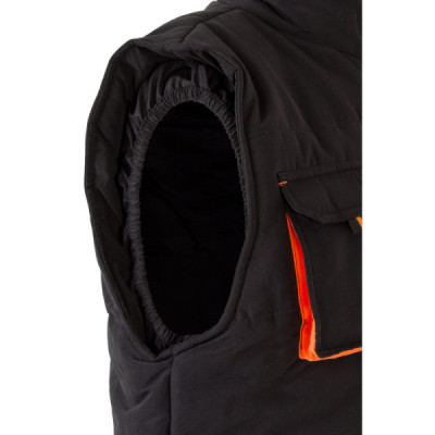 CHALECO ACOLCHADO BICOLOR