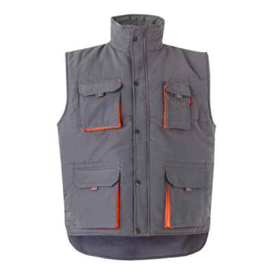 CHALECO ACOLCHADO BICOLOR