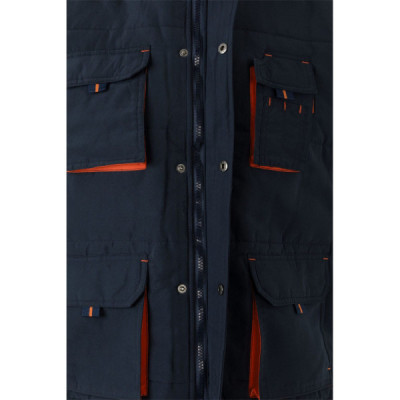 CHALECO ACOLCHADO BICOLOR