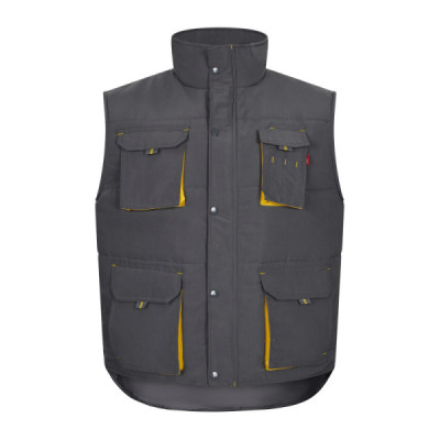 CHALECO ACOLCHADO BICOLOR